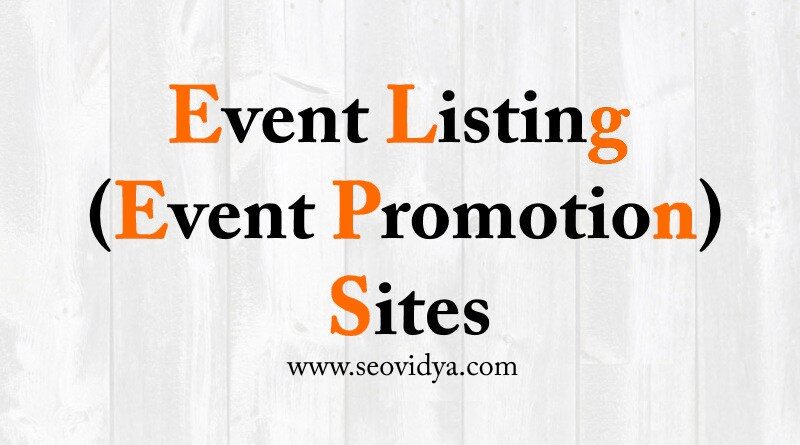 Event Listing