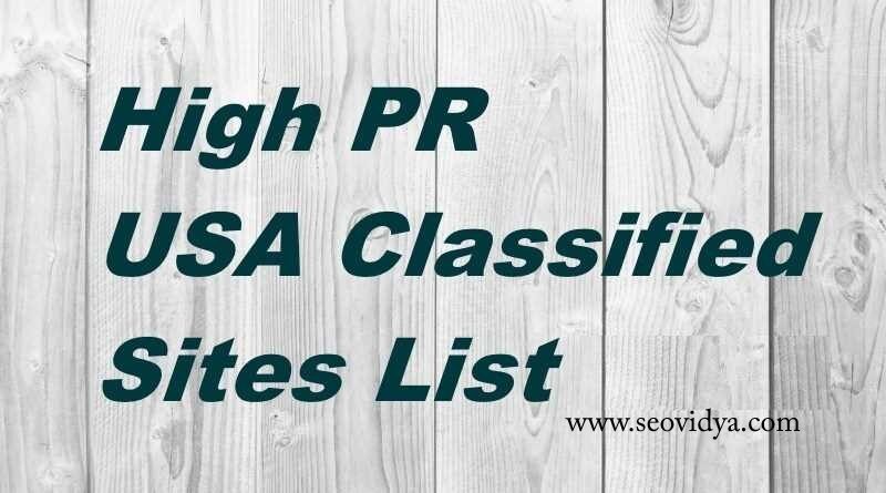 USA Classified Sites