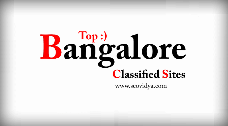 bangalore classified sites