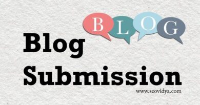 Blog Submission Sites